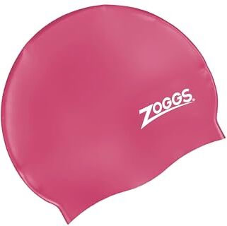 Zoggs , Cuffia Bambina, Rosa, taglia unica