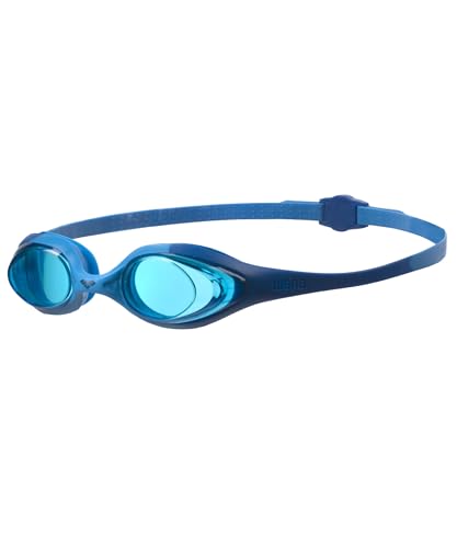 Arena Spider Junior Occhialini Nuoto Anti-Appannamento per Bambini, Occhialini Piscina con Protezione UV, Ponte Nasale Autoregolante, Guarnizioni in Silicone Ipoallergenico