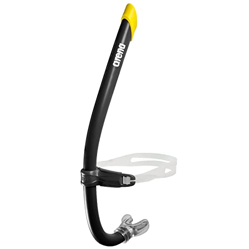 Arena Swim Snorkel PRO III, Tubi da Immersione Unisex Adulto, Nero, TU