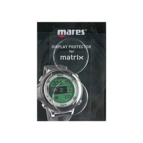 Mares Matrix/Smart 2 Pezzi Pellicola Protettiva, Trasparente, One Size