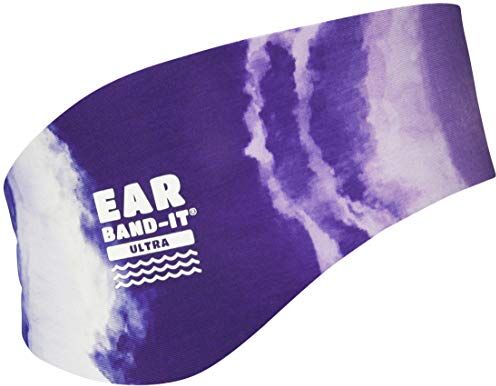 Ear Band-It EarBandit Fascia per capelli per nuotatori, colore: Viola