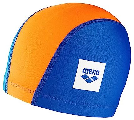 Arena Unix II Junior Cuffia Unisex in Tessuto, Cuffia Piscina Bambino e Bambina, Cuffia Nuoto in Tessuto Elasticizzato ad Asciugatura Rapida, Cuffia Morbida e Resistente