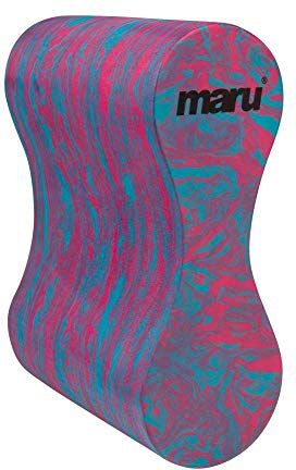 maru Salvagente per Nuoto, Pull Buoy, Swirl, Blu/Rosa, Adulto