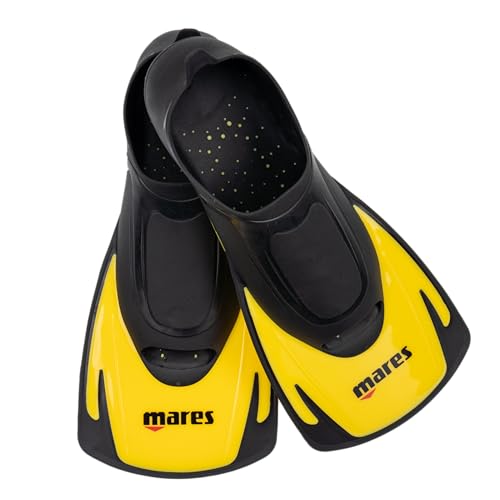 Mares Aquazone Hermes, Pinne Snorkeling Adulto – Unisex, Giallo, 38