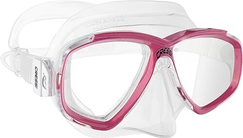 Cressi Perla, Snorkeling, Apnea, Immersioni Maschera Perla o Combo Set Maschera Perla + Snorkel Mexico,Taglia Unica, Unisex Adulto