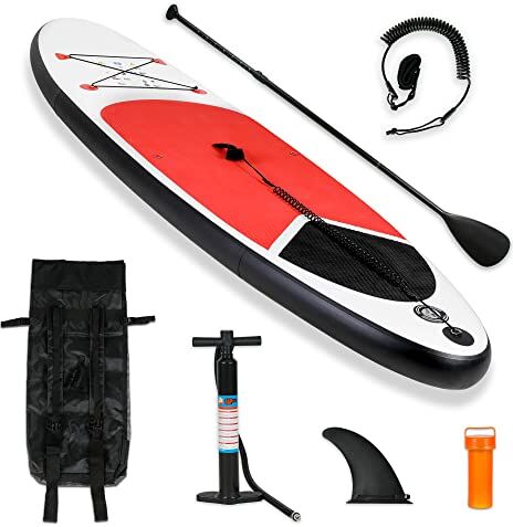 Ribelli Tavola da paddle tavola gonfiabile stand up tavola da surf gonfiabile tavola Paddling tavola da SUP, Stand up Paddleboard:XL 305x71x10 cm