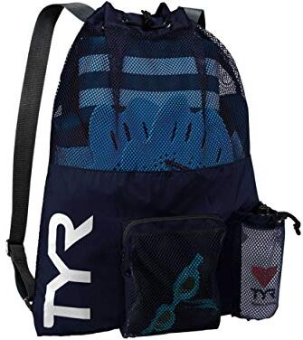 TYR Big Mesh Mummy bckpk, Unisex, , Blu Navy, Taglia Unica