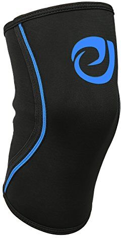 Nvorliy Ginocchiera a compressione per nuoto, vela, immersioni subacquee, surf, paddle, kayak, sport acquatici o recupero da infortuni, manica impermeabile, adatta per donne e uomini (L)