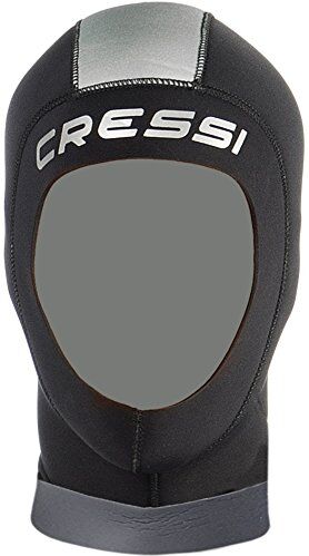 Cressi Draget Hood Ldy 5mm Cappuccio Mute Donna in Neoprene Nero 5mm per Immersioni, Snorkeling, Nuoto, e altri Sport Acquatici, S-2/3