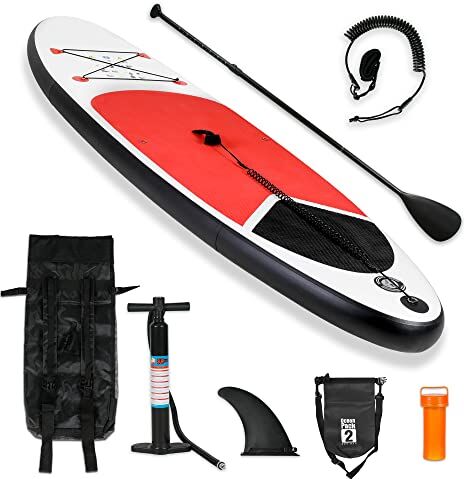 Ribelli Tavola da paddle tavola gonfiabile stand up tavola da surf gonfiabile tavola Paddling tavola da SUP, Stand up Paddleboard:XXL 320x84x15 cm