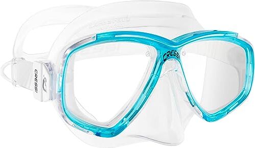 Cressi Perla, Snorkeling, Apnea, Immersioni Maschera Perla o Combo Set Maschera Perla + Snorkel Mexico,Taglia Unica, Unisex Adulto