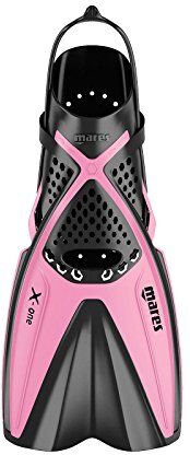 Mares Aquazone X-One Jr., Pinne da Snorkeling Bambino Unisex, Rosa, S