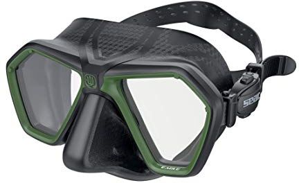 SEAC Eagle, Maschera Compatta a Volume Ridotto per Apnea e Pesca Subacquea