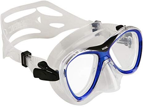 SEAC Capri, Maschera Subacquea per Uomo, Donna e Bambino, in Silicone, Ottimale per Snorkeling