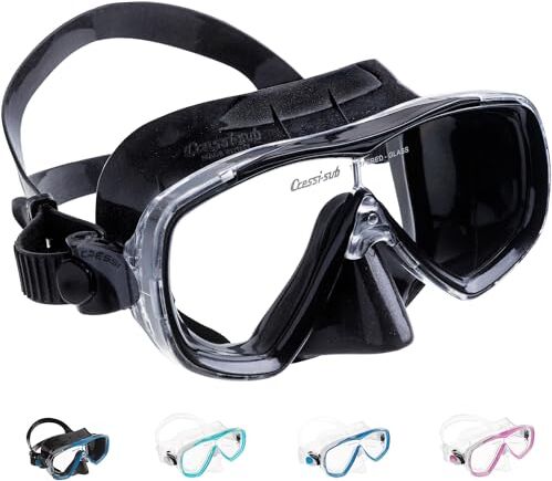 Cressi Estrella Snorkeling e Immersioni Maschera Estrella o Combo Set Maschera Estrella + Snorkel Gamma ,Taglia Unica, Unisex Adulto