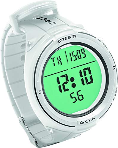 Cressi Goa Computer Watch for Diving Orolgio Computer per Immersioni Subacque, Unisex Adulto, Taglia Unica