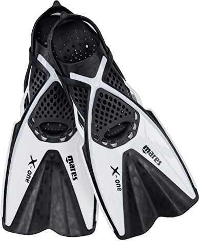 Mares Aquazone X-One Jr., Pinne da Snorkleling Bambino Unisex, Bianco, XS