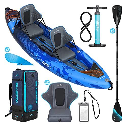 Bluefin SUP Kayak Ranger  gonfiabile, kayak gonfiabile per 2 persone, alternativa alla canoa gonfiabile