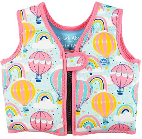 Splash About Gilet da Nuoto Go Splash, Over the Rainbow, 1-2 Anni