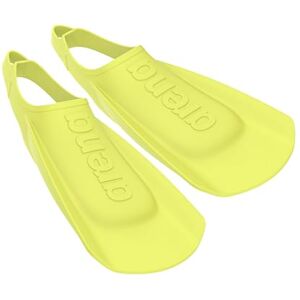 Arena Pinne unisex per adulti, comode e leggere, per allenamento di nuoto, per uomini e donne, in silicone, a lama corta, design con tacco aperto, color lime, 39-40 Arena Pinne unisex per adulti, comode e leggere, per allenamento di nuoto, per uomini e donne, in silicone, a lama corta, design con tacco aperto, color lime, 39-40