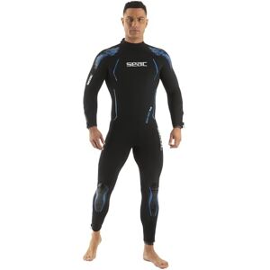 SEAC Cover Man 7 mm, Muta da Sub monopezzo in Neoprene per Immersione Subacquea, XXXL SEAC Cover Man 7 mm, Muta da Sub monopezzo in Neoprene per Immersione Subacquea, XXXL