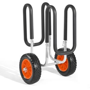 VEVOR Carrello Porta Kayak Unisex Adulto Black Standard VEVOR Carrello Porta Kayak Unisex Adulto Black Standard