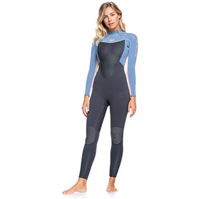 Roxy 4/3 PROLOGUE WOMEN GBS BACK ZIP Full Suit 2023 cloud black/powdergrey/sunglow Roxy 4/3 PROLOGUE WOMEN GBS BACK ZIP Full Suit 2023 cloud black/powdergrey/sunglow