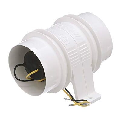 attwood Aspiratore per vapori in Sala Macchina Blower Serie 3000, per Tubo Diametro Interno di 7,62 cm/3 Pollici, Resistente all'Acqua, 12 Volt attwood Aspiratore per vapori in Sala Macchina Blower Serie 3000, per Tubo Diametro Interno di 7,62 cm/3 Pollici, Resistente all'Acqua, 12 Volt