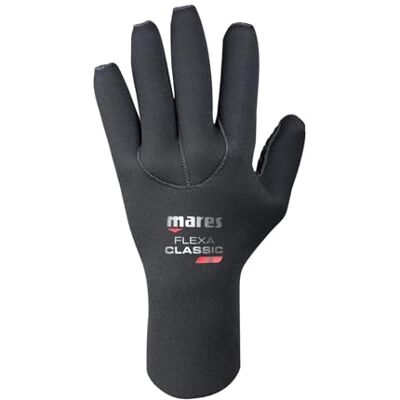 Mares FLEXA Classsic 3 mm, Guanti Subacquea in Neoprene Adulto, Nero, L Mares FLEXA Classsic 3 mm, Guanti Subacquea in Neoprene Adulto, Nero, L