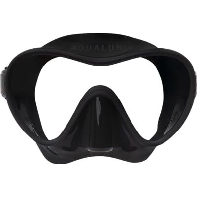 Aqualung Neos Maschera Subacquea Senza Telaio, Vetro Temperato Panoramico, Silicone Confortevole, Snorkeling e Apnea per Adulti Aqualung Neos Maschera Subacquea Senza Telaio, Vetro Temperato Panoramico, Silicone Confortevole, Snorkeling e Apnea per Adulti