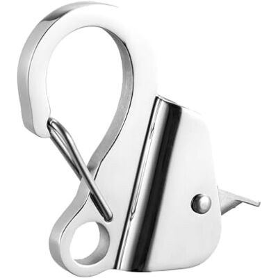 VEVOR Gancio per Ancora per Barche, Ancora Scorrevole in Acciaio Inox 304 Clip per Gancio per Ancora per Barche per Corda per Ancora da 3/8" 5/8", Facile da Usare, Contiene 3700 LBS VEVOR Gancio per Ancora per Barche, Ancora Scorrevole in Acciaio Inox 304 Clip per Gancio per Ancora per Barche per Corda per Ancora da 3/8" 5/8", Facile da Usare, Contiene 3700 LBS