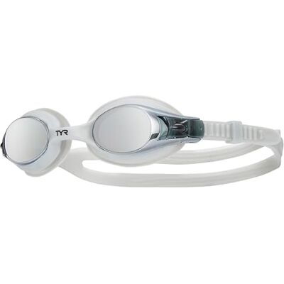 TYR Occhialini da Nuoto Swimple, Argento (Silber Silber Metallic) TYR Occhialini da Nuoto Swimple, Argento (Silber Silber Metallic)