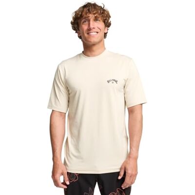 Billabong T-Shirt Surf Arch Wave SS Uomo Beige Billabong T-Shirt Surf Arch Wave SS Uomo Beige