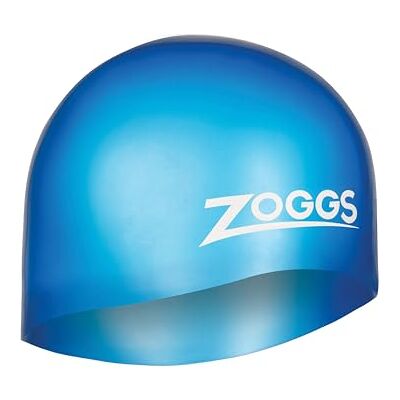 Zoggs Cuffia da nuoto in silicone facile da montare, unisex, blu, normale Zoggs Cuffia da nuoto in silicone facile da montare, unisex, blu, normale
