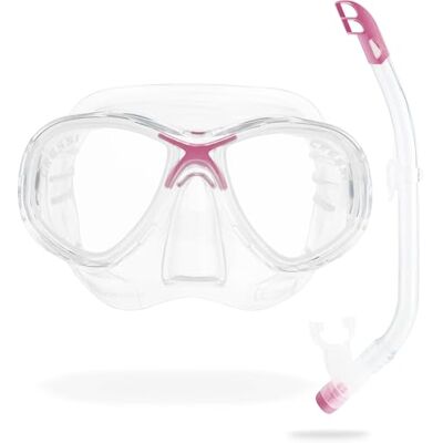 Cressi Marea JR + Top Combo Clear/Pink Cressi Marea JR + Top Combo Clear/Pink