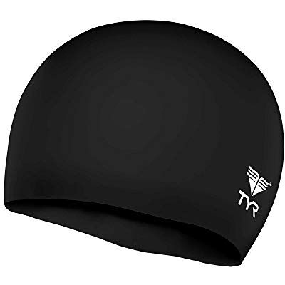 TYR Cuffia da Bagno per Bambini, Colore: Nero TYR Cuffia da Bagno per Bambini, Colore: Nero