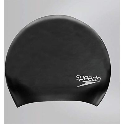 Speedo Unisex Cuffia da nuoto per capelli lunghi Cuffia da nuoto Non tira i capelli Facile da indossare Black One Size Speedo Unisex Cuffia da nuoto per capelli lunghi Cuffia da nuoto Non tira i capelli Facile da indossare Black One Size