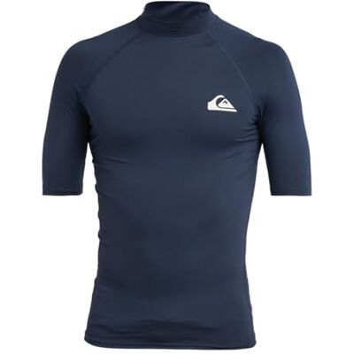 Quiksilver T-Shirt Surf Everyday UPF50 SS Uomo Nero XS Quiksilver T-Shirt Surf Everyday UPF50 SS Uomo Nero XS