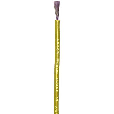 Ancor TINNED Copper Wire 12AWG (3MM²) Yellow 12FT Ancor TINNED Copper Wire 12AWG (3MM²) Yellow 12FT