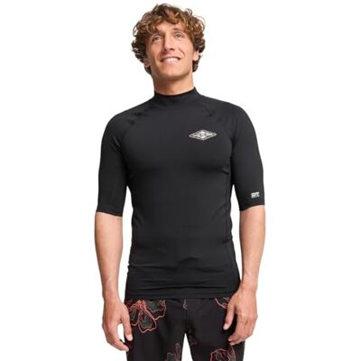 Billabong T-Shirt Surf RE Issue SS Nero Billabong T-Shirt Surf RE Issue SS Nero