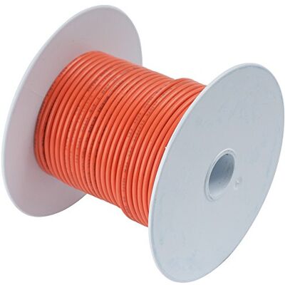 Ancor TINNED Copper Wire 10AWG (5MM²) Orange 250FT Ancor TINNED Copper Wire 10AWG (5MM²) Orange 250FT