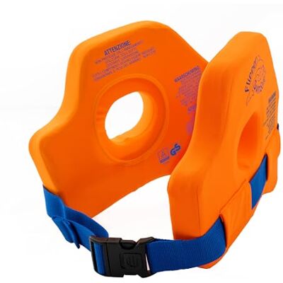 Flipper SwimSafe giubbotto di salvataggio per bambini da 11 a 30 kg, con anima in schiuma per un sostegno sicuro quando si impara a nuotare, alle cinghie regolabili Flipper SwimSafe giubbotto di salvataggio per bambini da 11 a 30 kg, con anima in schiuma per un sostegno sicuro quando si impara a nuotare, alle cinghie regolabili