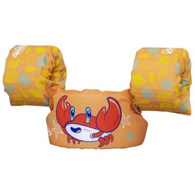 Bestway 9012Q Giubbino da nuoto per bambini Puddle Jumper con braccioli, arancione Bestway 9012Q Giubbino da nuoto per bambini Puddle Jumper con braccioli, arancione