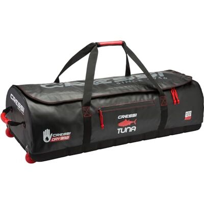 CRESSI Tuna Wheel Bag Black/Red CRESSI Tuna Wheel Bag Black/Red