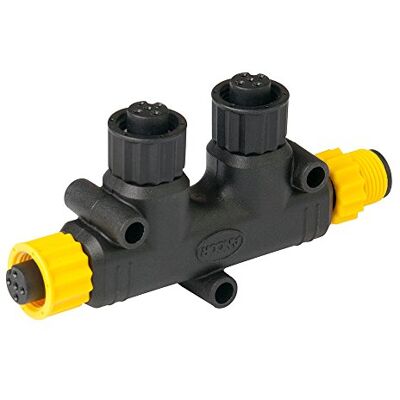 Ancor MerchMixer NMEA 2000 Two Way Tee Connector (Bulk: 80-911-0047-00), DAN-741 Other, Multicolor, One Size Ancor MerchMixer NMEA 2000 Two Way Tee Connector (Bulk: 80-911-0047-00), DAN-741 Other, Multicolor, One Size