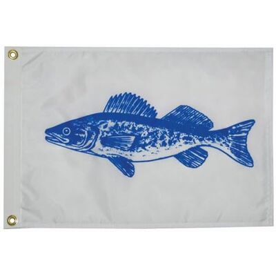 TaylorMade Bandiera da pescatore, per barca pescatore, luccioperca TaylorMade Bandiera da pescatore, per barca pescatore, luccioperca