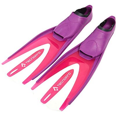 TECNOPRO Flosse-, Pinne Uomo, Pink/Purple, 27 TECNOPRO Flosse-, Pinne Uomo, Pink/Purple, 27
