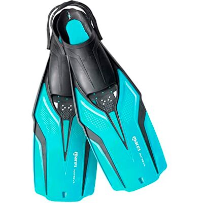Mares Nateeva Junior Pinne snorkeling a scarpetta aperta per bambini, cinghia regolabile, trasporto facile, leggere e confortevoli Mares Nateeva Junior Pinne snorkeling a scarpetta aperta per bambini, cinghia regolabile, trasporto facile, leggere e confortevoli