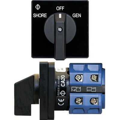 Blue Sea Systems Blue Sea SWITCH AC 120VAC 32A OFF +2 Blue Sea Systems Blue Sea SWITCH AC 120VAC 32A OFF +2