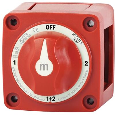Blue Sea Systems MINI INT. SELECTOR BATERIAS Blue Sea Systems MINI INT. SELECTOR BATERIAS